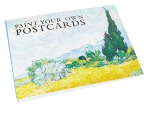 Paint your own postcards